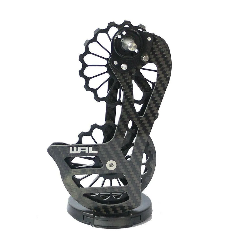 17T Carbon Bicycle Jockey Pulley Ceramic Bearing Pulley Wheel Set Rear Derailleurs Guide For SRAM etap 11S RED RIVAL FORCE