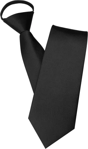 3.15??Solid Color Pre-tied Adjustable Necktie for Business and Wedding