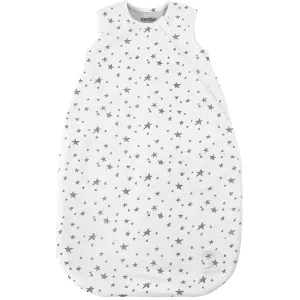 4 Season Basic Baby Sleeping Bag, Merino Wool & Organic Cotton, Star White