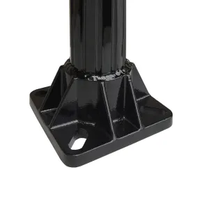 4" Fluted Surface Mount Post