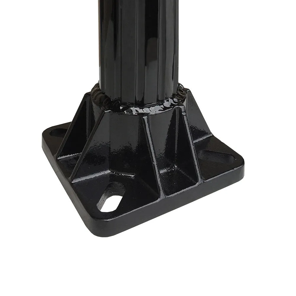 4" Fluted Surface Mount Post