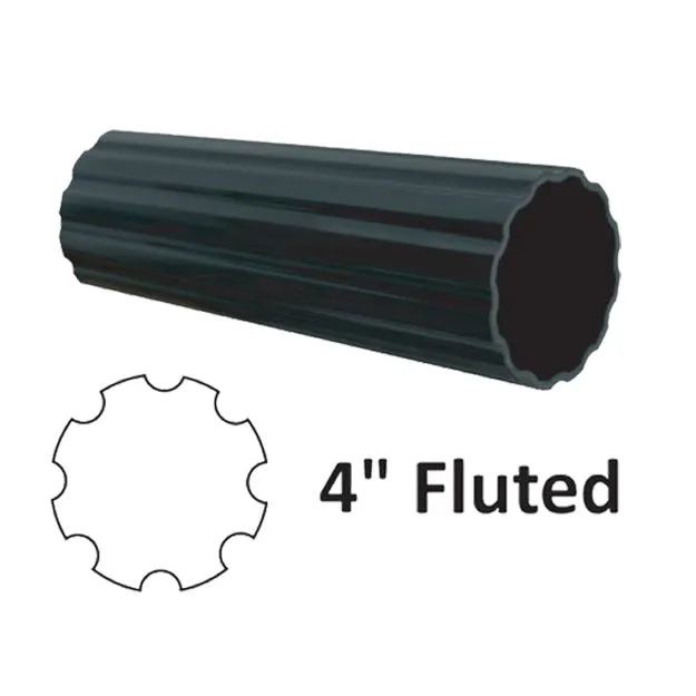 4" Fluted Surface Mount Post