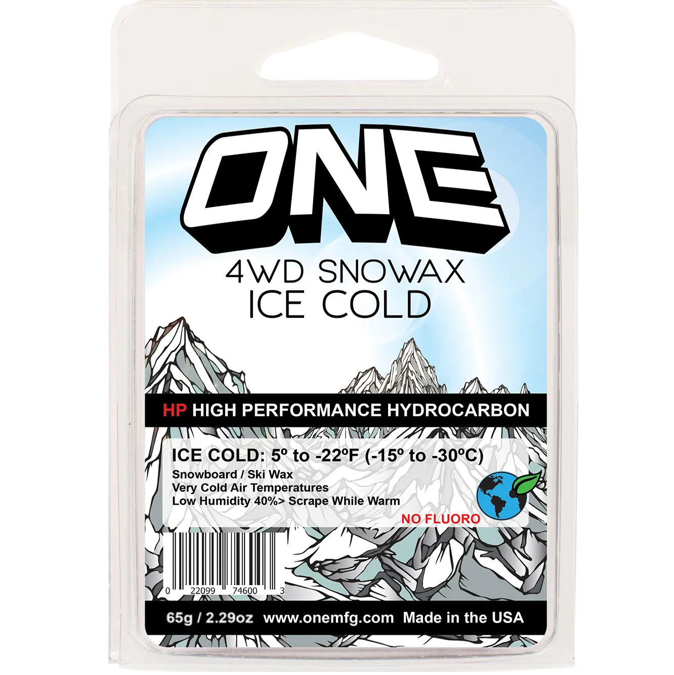 4WD 165G Ice Cold Snowboard / Ski Wax