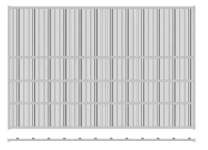 8'H x 12'W Horse Shelter Reinforced Wall 1-5/8