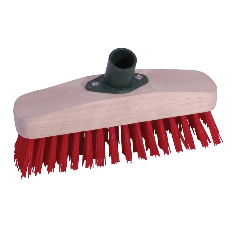 9” Deck Scrub Brush With 4’ Handle