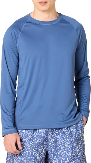 Amazon Essentials Men's Long-Sleeve Quick-Dry UPF 50 Swim Tee
