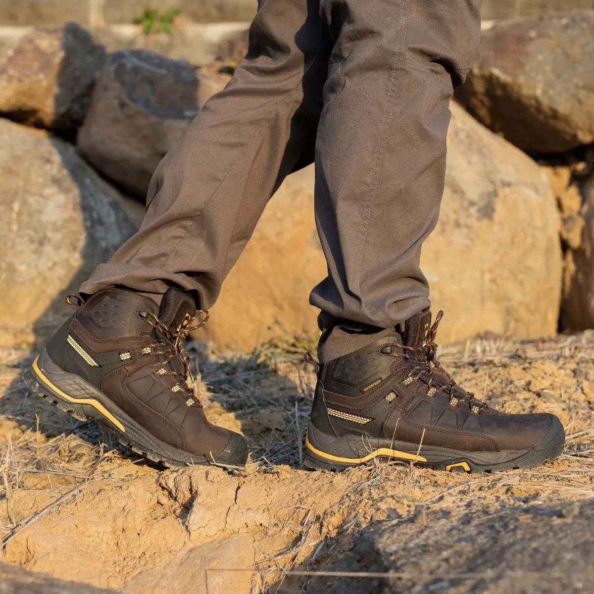 Appalachia 6" Soft Toe Men’s Waterproof Hiker Boot - Brown