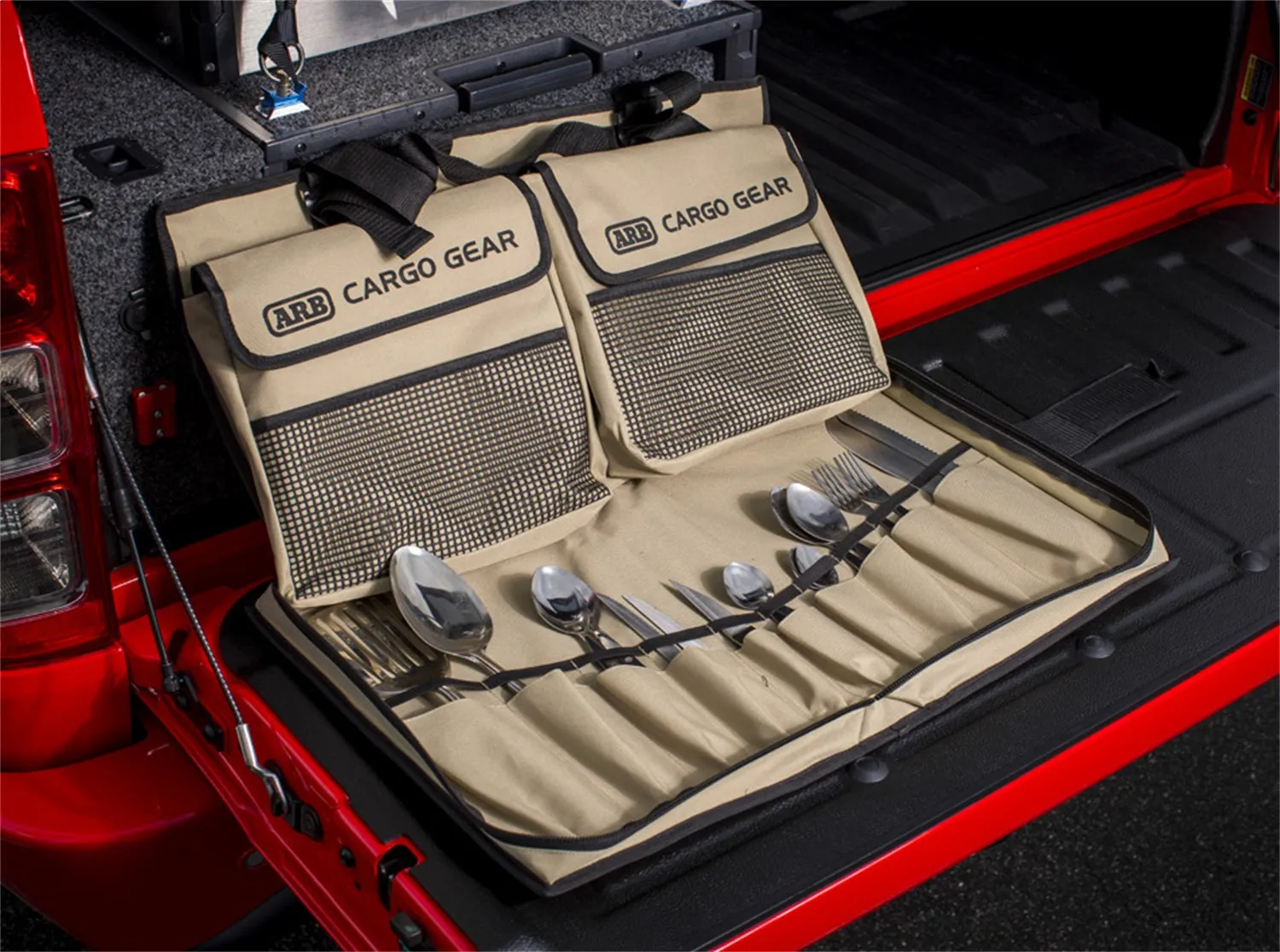 ARB ARB-4344 Utility Case; 18 Storage Pockets; Heavy-Duty Poly Oxford Material;