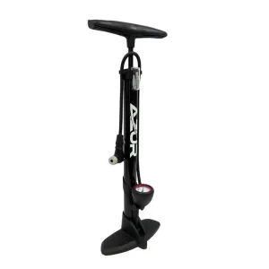 Azur Performance Alloy Clever Valve Pump With Gauge - Black