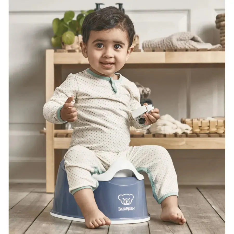BabyBjorn Smart Potty (Deep Blue/White)
