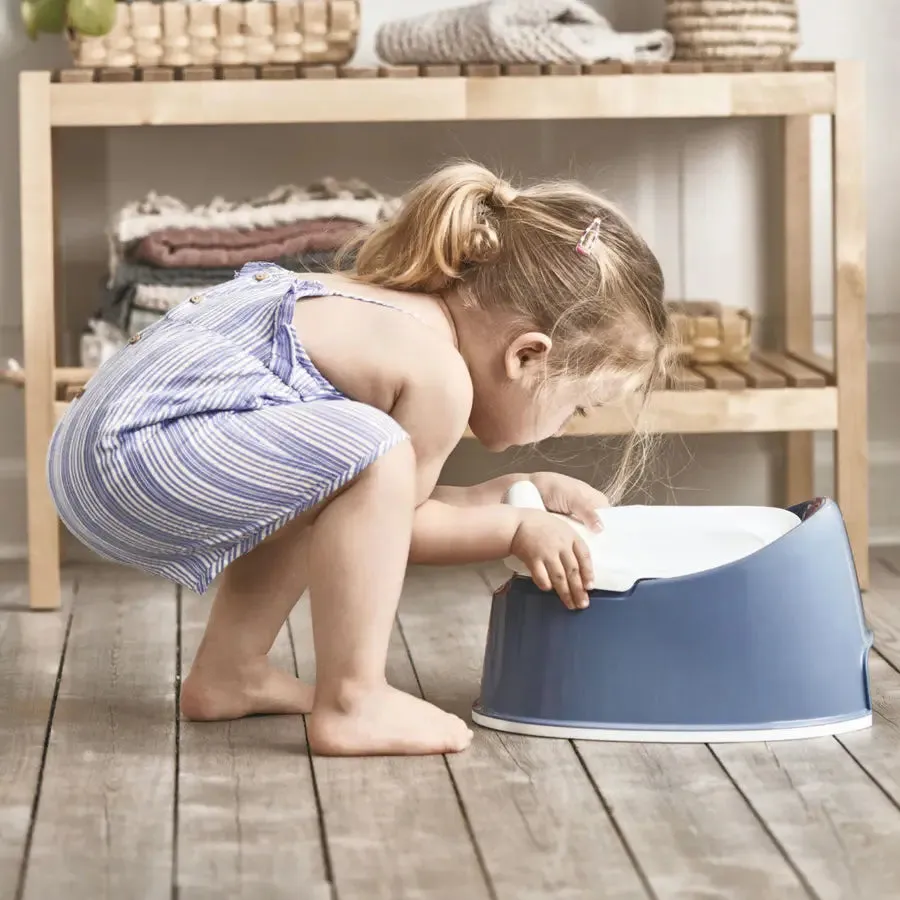 BabyBjorn Smart Potty (Deep Blue/White)
