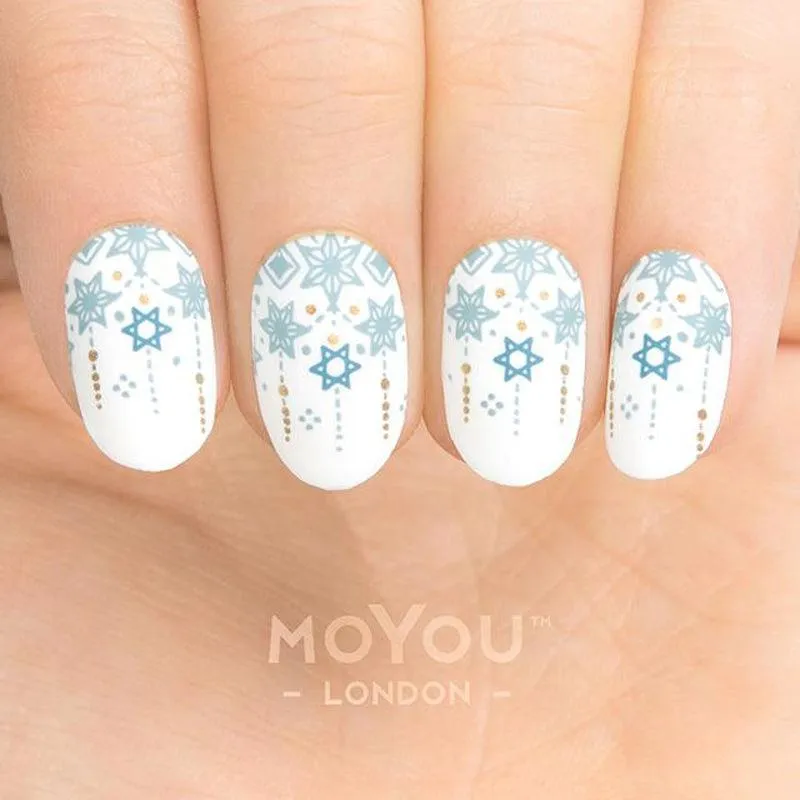 Crystal 04 ✦ Nail Stamping Plate