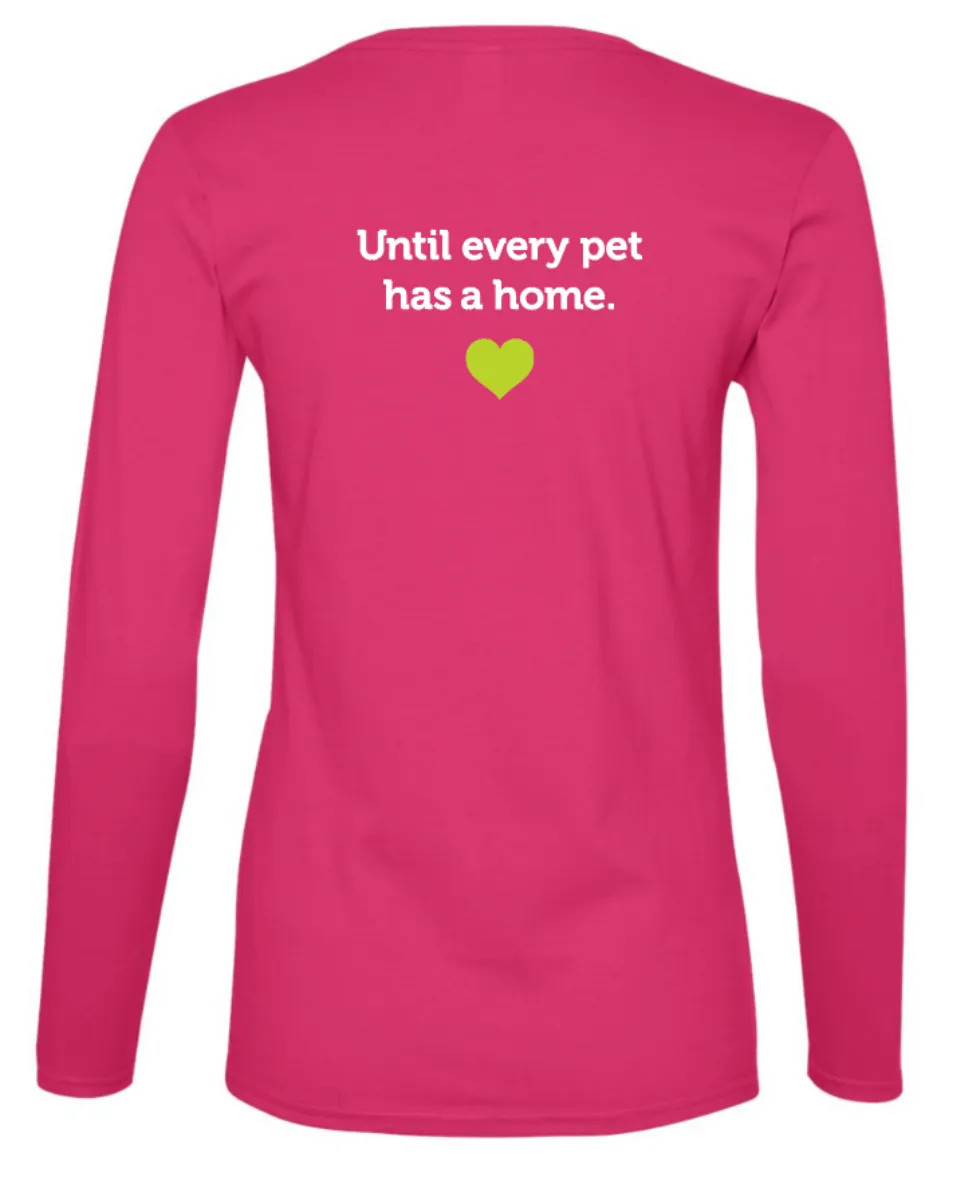 ETS Womens Long Sleeve Shirt- Pink