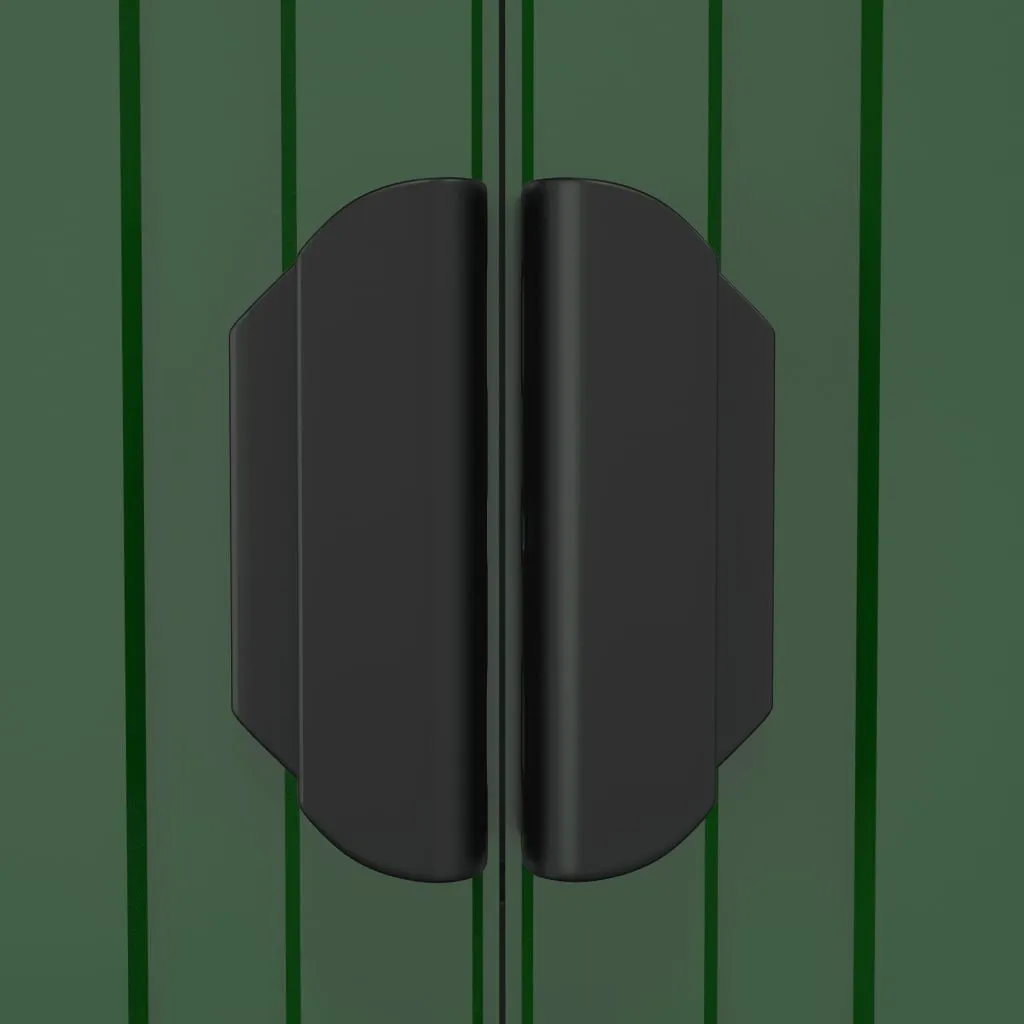 Garden Shed Green 192x938x223 cm Galvanised Steel