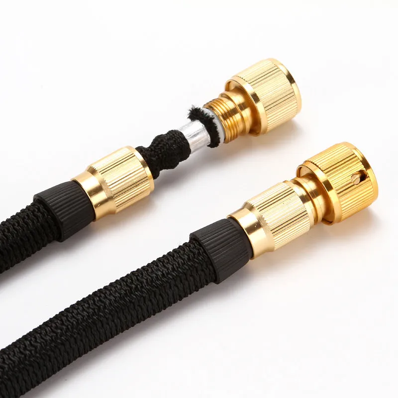 Home Garden Car Washing And Flower Watering Magic Automatic Telescopic Water Pipe Gourd Pipe High Pressure Car Washing Water Gun Car Washing Tool