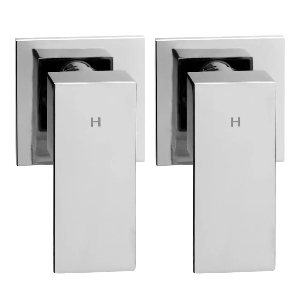 Hot & Cold Shower Taps, Brass, Leak-Proof, Cefito