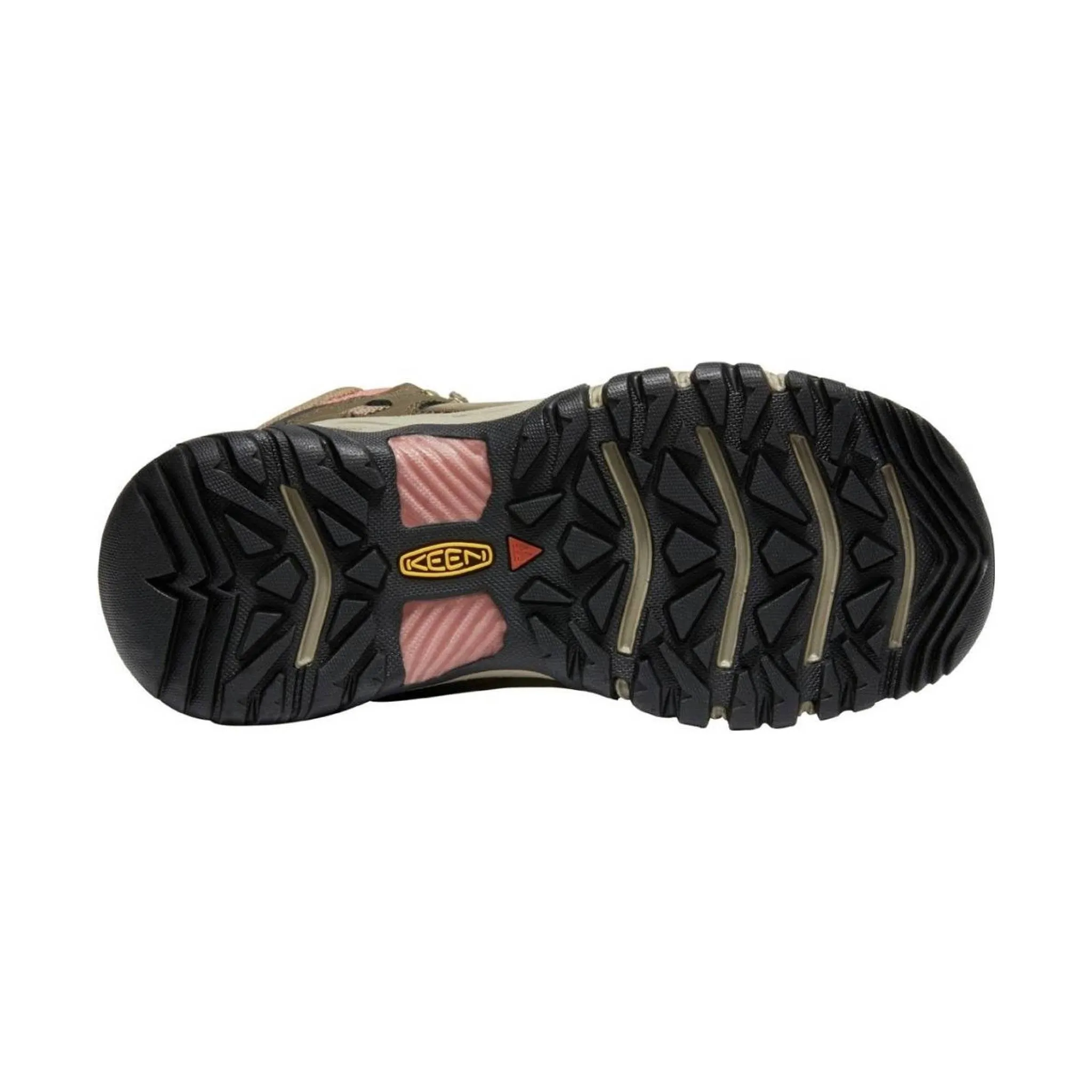 KEEN Women's Ridge Flex Mid Waterproof Boot - Timberwolf/Brick Dust - ONLINE STORE CREDIT/EXCHANGE ONLY