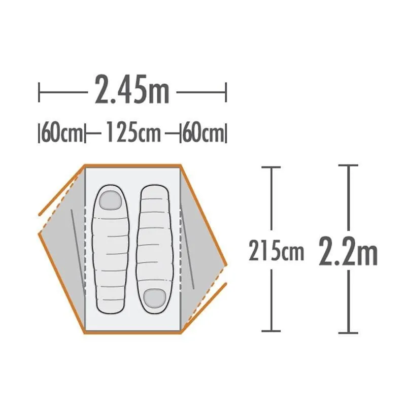 Kiwi Camping Weka 2 Hiker Tent