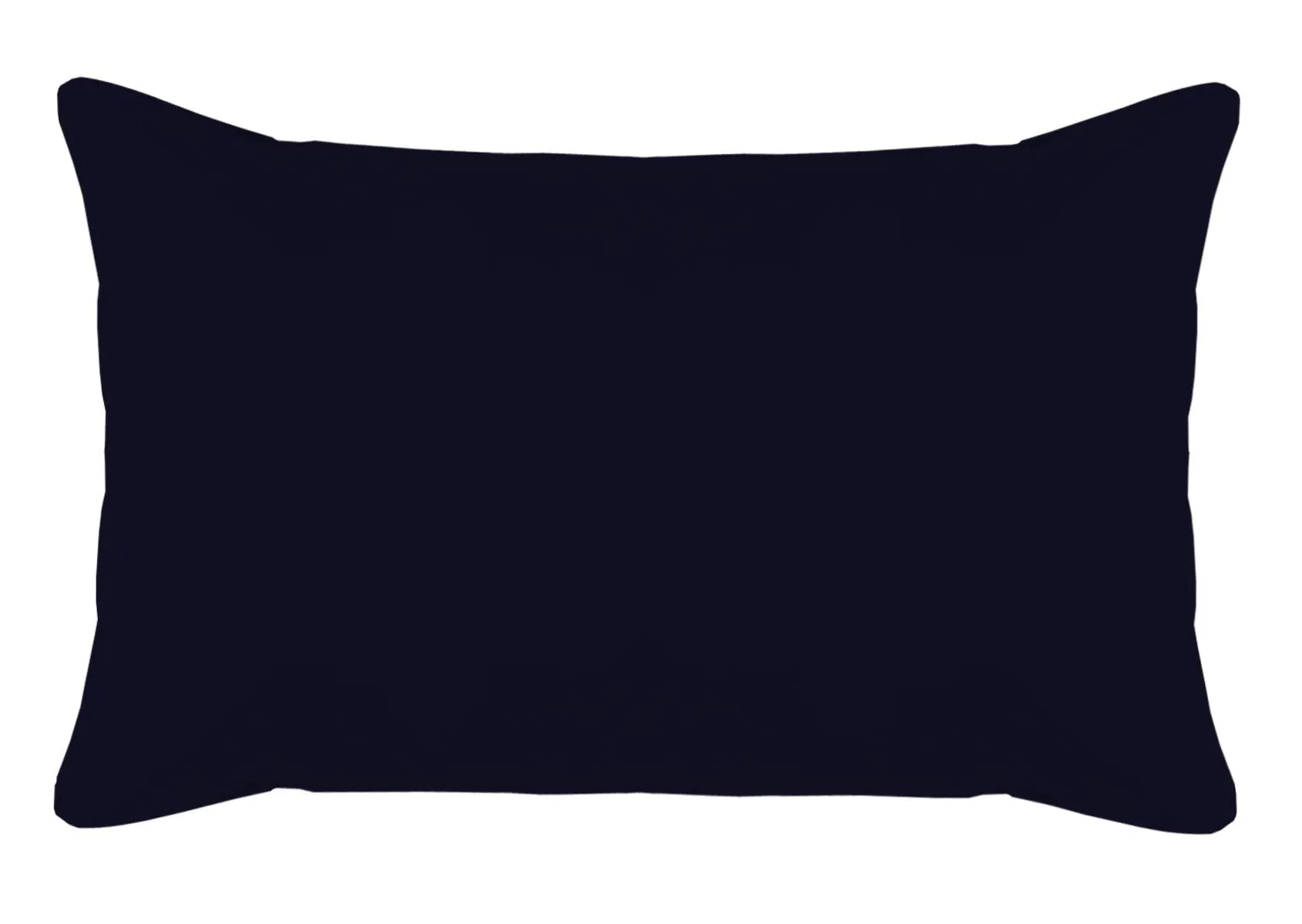 Kuber Industries Soft Throw Inserts with Microfiber Filled, Full Back & Lumbar Support Decorative Pillow 16"x24"(Blue)-Pack of 2,Black,F_26_KUBMART016823