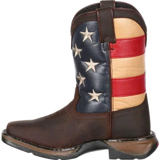 Lil' Rebel™ by Durango® Little Kids' Flag Western Boot