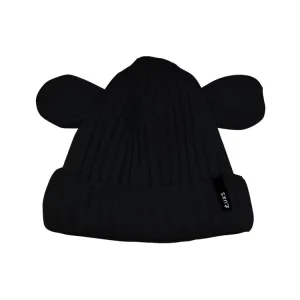 Lux Bear Beanie-BLACK