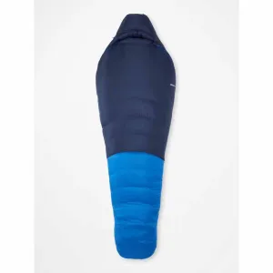 Marmot Men's Helium 15 Left Zipper Long Sleeping Bag - Arctic Navy/Dark Azure