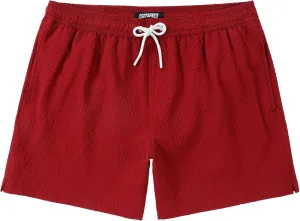 Men's Swim Shorts 5 inch Seersucker Swimming Trunks for Men Beach Shorts