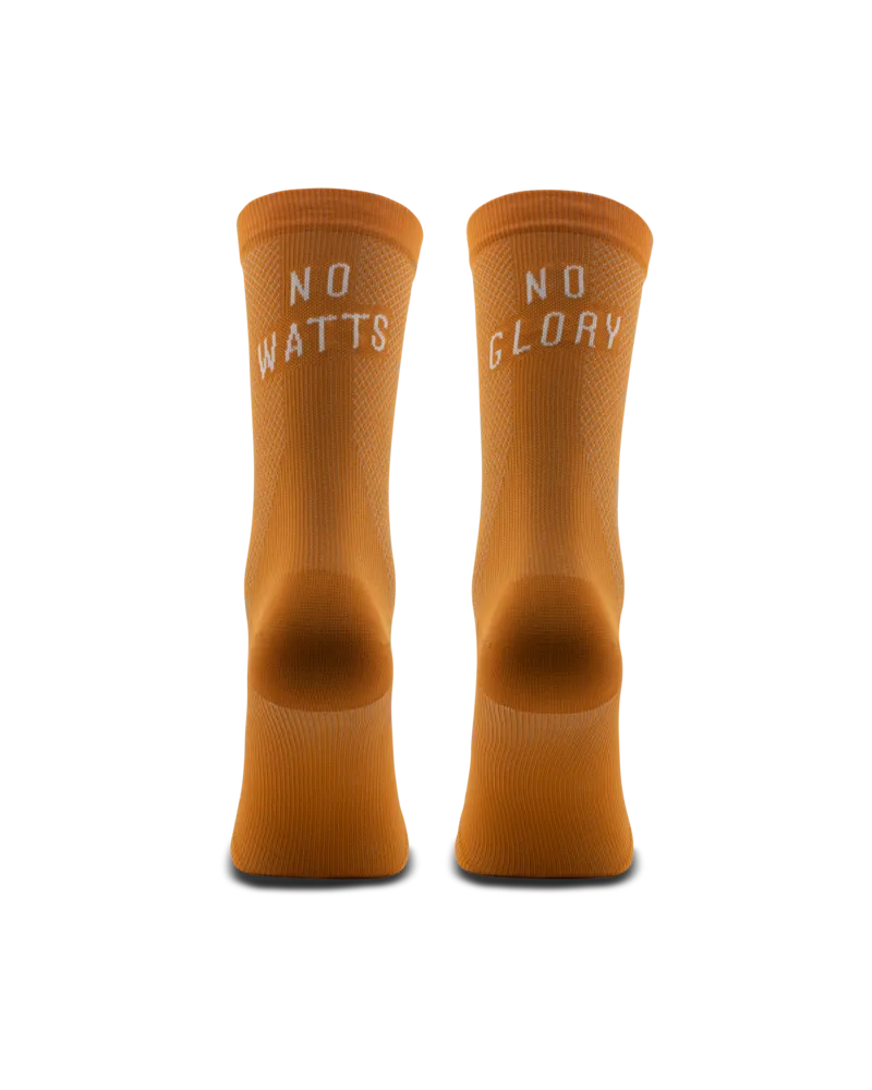 No Watts No Glory cycling socks