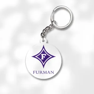 Pack 3 Furman University Keychains