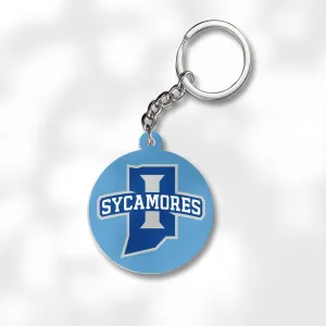 Pack 3 Indiana State University Keychains