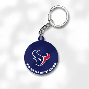 Pack 3 Texans Keychains