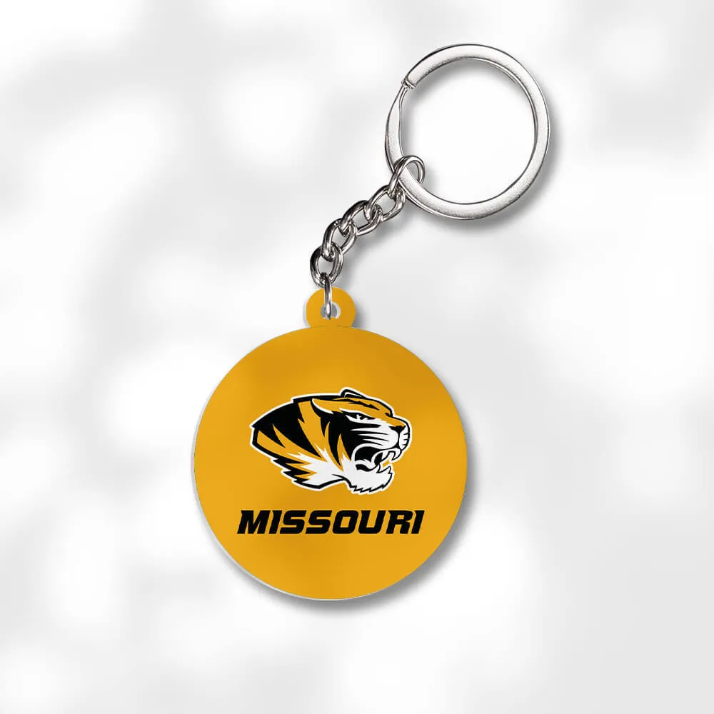 Pack 3 University of Missouri Keychains