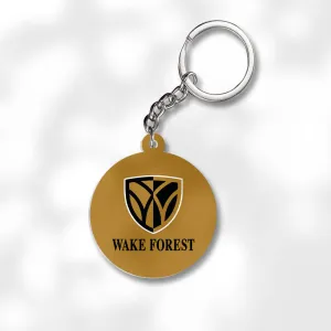 Pack 3 Wake Forest University Keychains