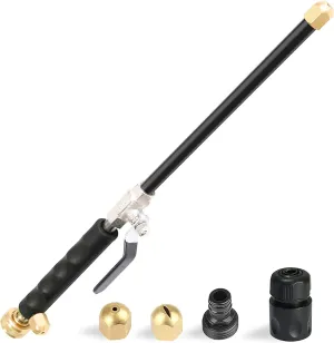 Pressure Power Washer Spray Nozzle Garden Hose Wand for Outdoor Washing