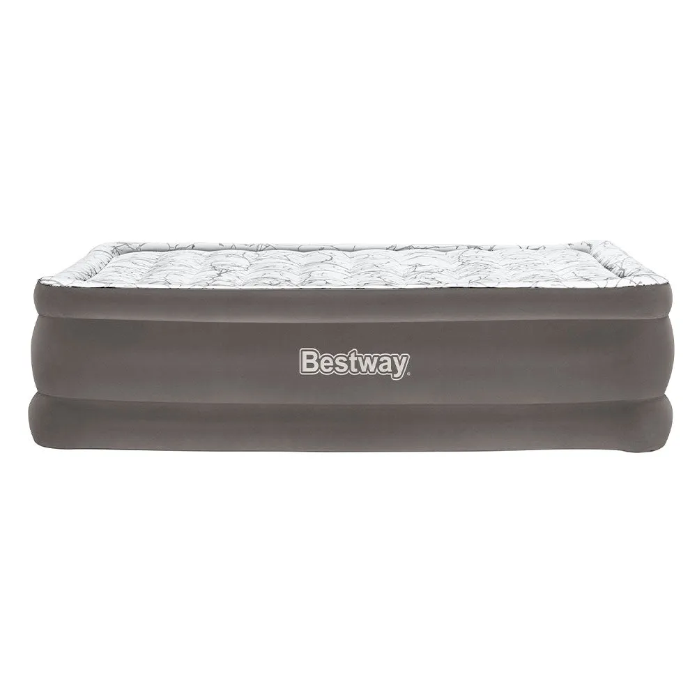 Queen Air Mattress with Built-in Pump & Antimicrobial - Bestway