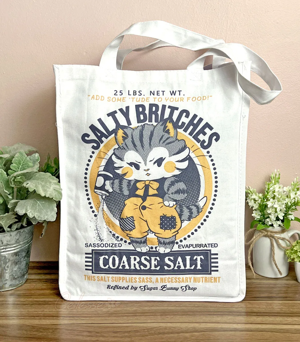 Salty Britches Canvas Tote Bag