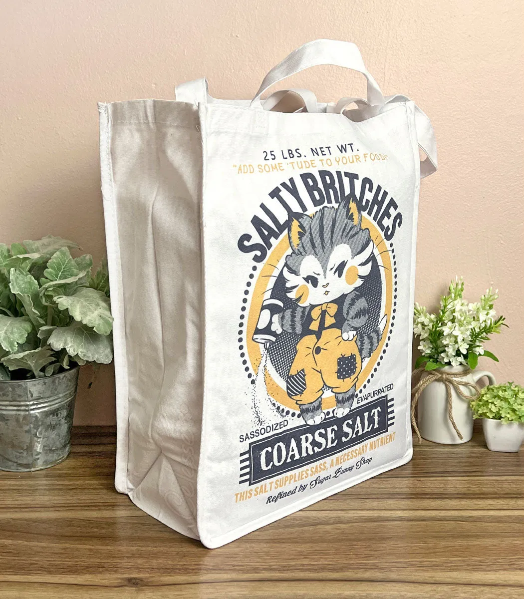 Salty Britches Canvas Tote Bag