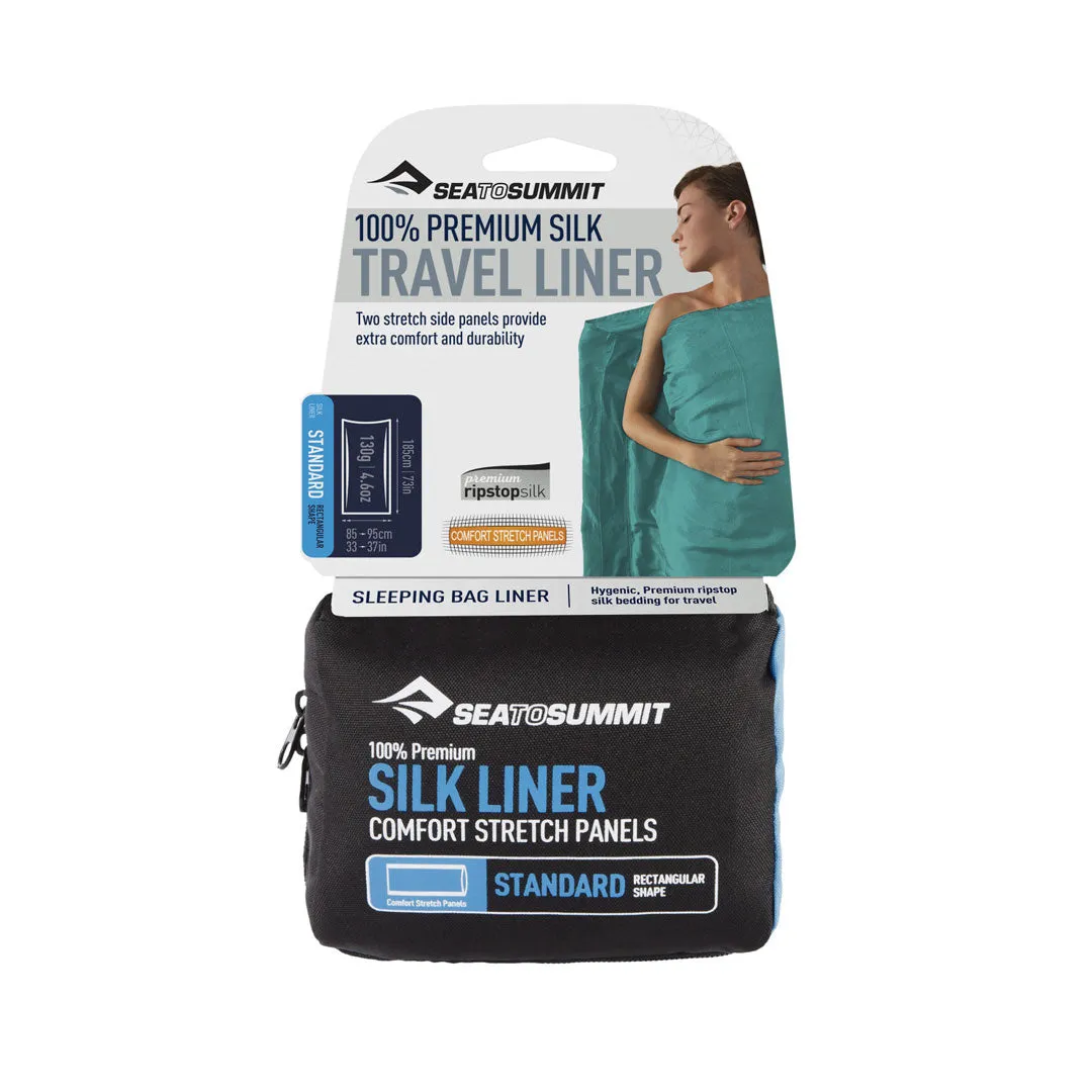 Sea To Summit Premium Silk Stretch Travel Liner Rectangular
