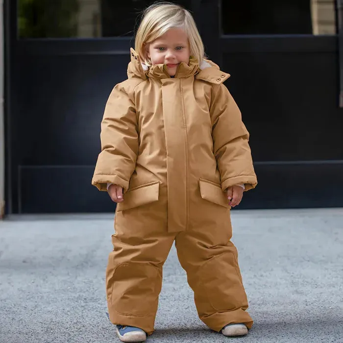 Snowsuit Grand (1T-2T) - Benji - Cognac