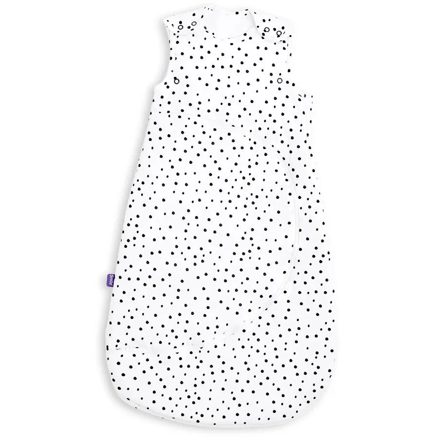SnuzPouch Sleeping Bag, 1.0 Tog, 0-6M (Mono Spot)