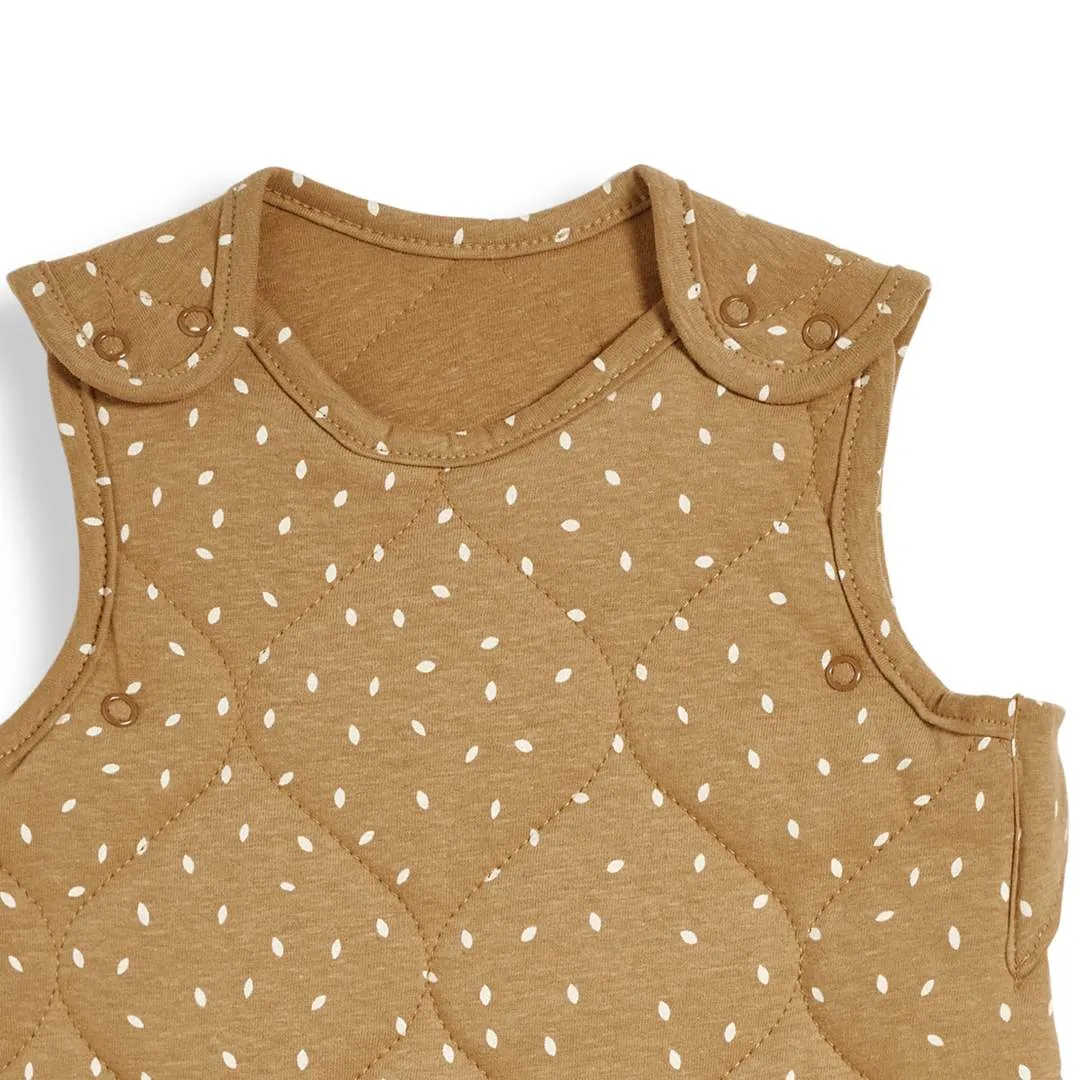The Little Green Sheep Sleeping Bag - Honey Rice - TOG 2.5