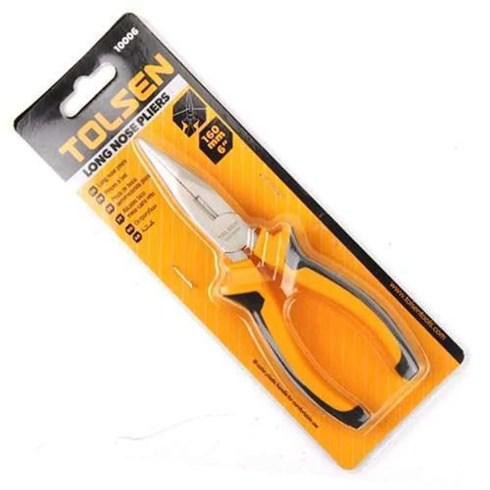 Tolsen Long Nose Plier 6" 160mm