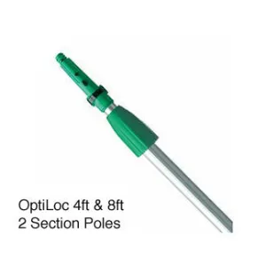 Unger 8ft OptiLoc 2 Section Telescopic Pole