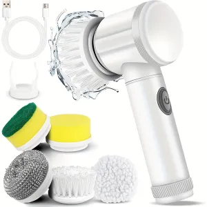 Versatile Electric Cleaning Brush Effortlessly Clean Cars Tiles and More