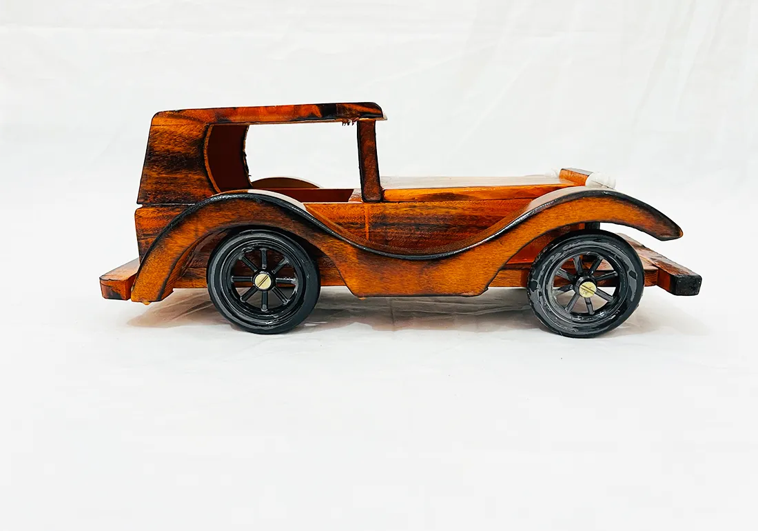 Wooden Old Car Toy For Kids